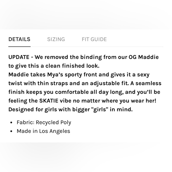 NWT Skatie Maddie in Boa swim top - Picture 8 of 11